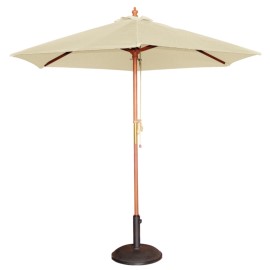 Parasol creme 2,5meter