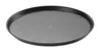 Professionele geperforeerde stalen pizzapan 30cm van Hendi