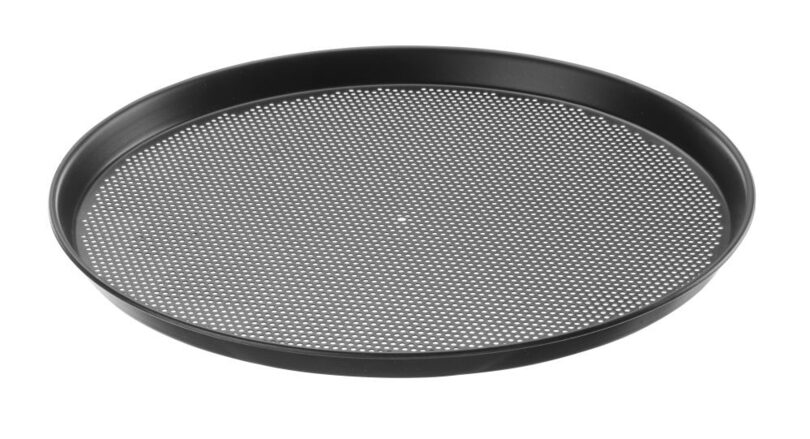 Hendi geperforeerde pizzapan van staal Ø 26 cm voor een krokante bodem