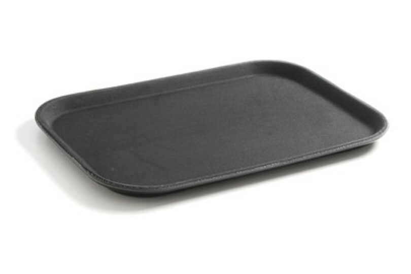 Professioneel zwart antislip dienblad van Hendi voor de horeca