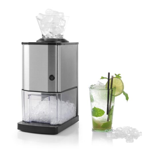 Efficiëntie achter de bar: Verander ijsblokjes binnen seconden in perfect vergruisd ijs voor de lekkerste Mojito's en Caipirinha's.