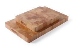 Snijplank - rubberwood - GN 1/2 - 26,5x32,5x4,5 cm - Hendi - 506912