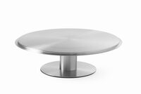 Draaibaar RVS taartplateau 30 cm van Hendi voor professionele presentatie