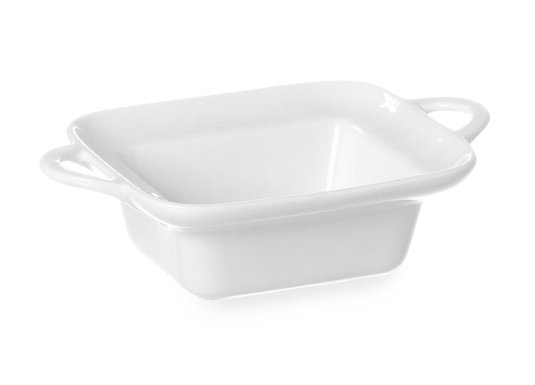 Oven / tapasschaal met grepen, rechthoekig, 10 x 14 x H 4,5 cm, Hendi