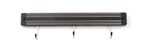 Hendi messenmagneet 30 cm met 3 haken voor professionele keukens
