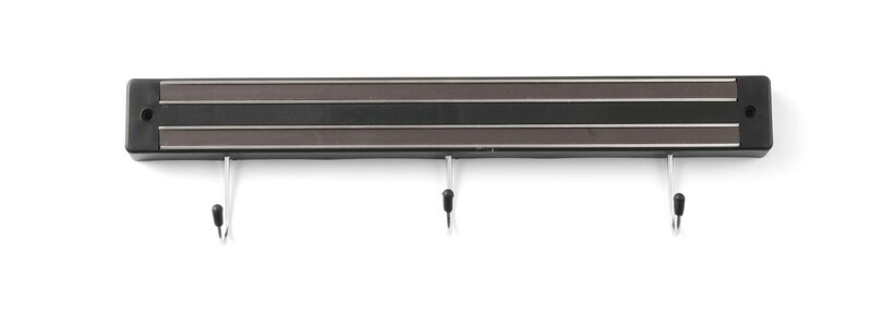 Hendi messenmagneet 30 cm met 3 haken voor professionele keukens