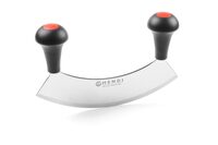 Hendi professioneel enkel wiegemes van 23 cm voor het efficiënt fijnsnijden van verse kruiden