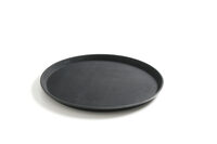 Professioneel zwart Hendi dienblad met antislip laag 41 cm