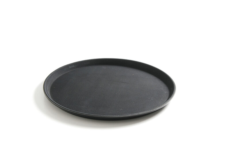 Professioneel zwart Hendi dienblad met antislip laag 41 cm