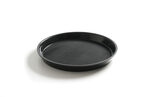 Hendi dienblad met hoge rand en antislip laag zwart Ø 32 cm