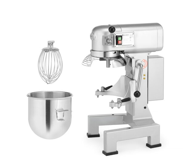 Hendi planeetmenger 20 liter inclusief mengaccessoires