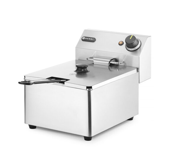 Hendi Kitchen Line friteuse 6 liter 3300W voor professioneel gebruik