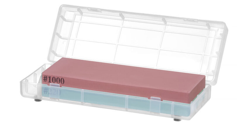 Compacte Naniwa slijpsteen 185x65x30mm voor professionele keukens