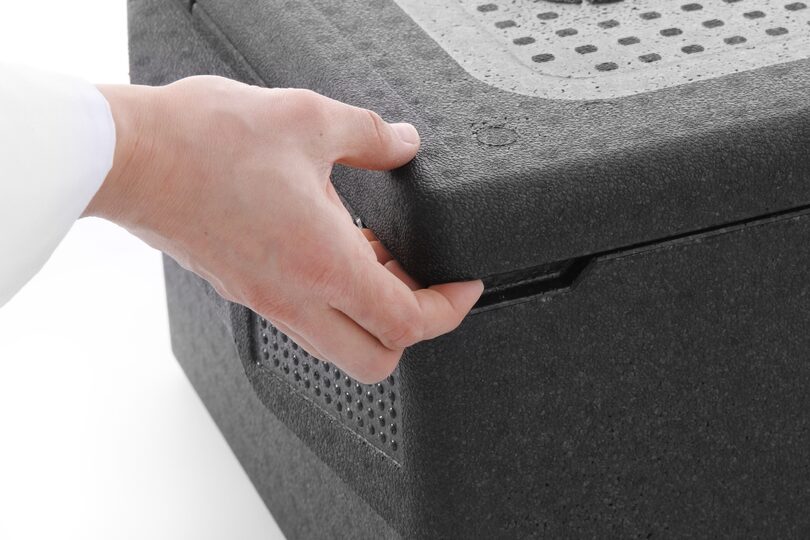 Isolerende thermobox GN 1/1 met hygiënische gladde binnenzijde