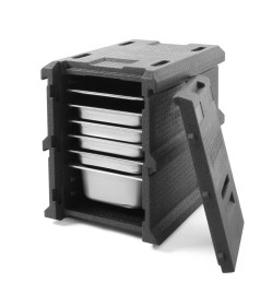 Box Termico HENDI 707975 Kitchen Line 21 Litri, In Polipropilene, Impilabile, Per Trasporto Cibi Caldi/Freddi, Adatto Per Pizza - 3