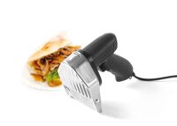 Hendi elektrisch kebabmes met 10 cm mesblad voor professioneel gebruik
