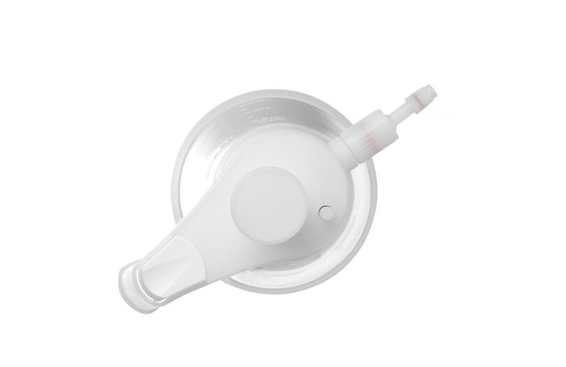 Ergonomisch handvat van de Hendi drukspuit voor intensief gebruik