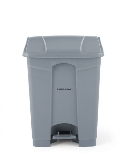 Bovenaanzicht van de Hendi 87 liter pedaalemmer
