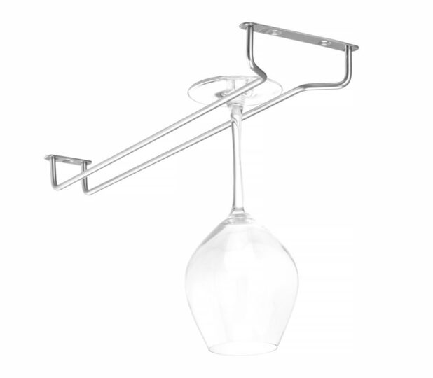 Hendi glazenrek bar up ophangsysteem voor efficiënte barinrichting