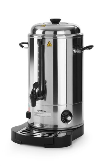 Professionele Hendi 9 liter dubbelwandige warmwaterketel