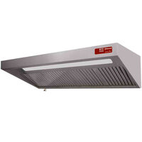 Professionele Diamond dampkap met verlichting en filters