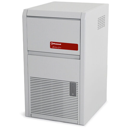 Diamond ijsblokjesmachine 22 kg met voorraadbak
