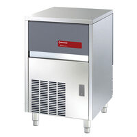 Professionele Diamond ijsblokjesmachine 35 kg met voorraadbak