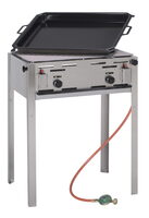 Professionele Hendi Grill Master Maxi gasbarbecue voor horeca