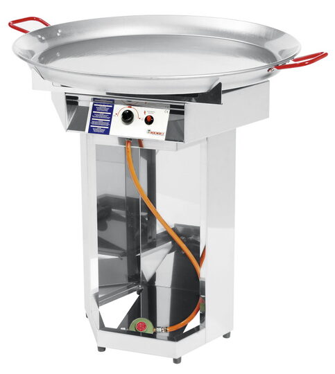 Complete Hendi Fiesta 800 gasgrill set