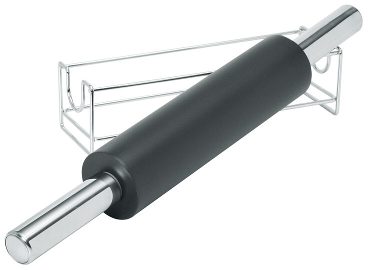 Hendi RVS deegroller 25 cm met kleefvrije coating en kogellagers
