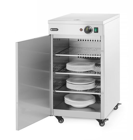 De Hendi 250167 houdt tot wel 60 borden op de perfecte serveertemperatuur.