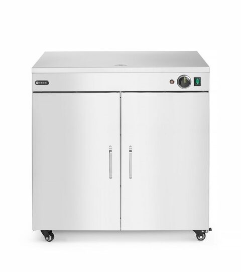 Professionele Hendi dubbele bordenwarmer voor horeca