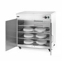 Detailopname van de Hendi dubbele bordenwarmer