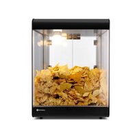 Professionele Hendi nacho warmer in zwart design