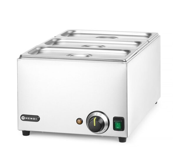 Duurzame RVS bain-marie set voor professioneel warmhouden van gerechten