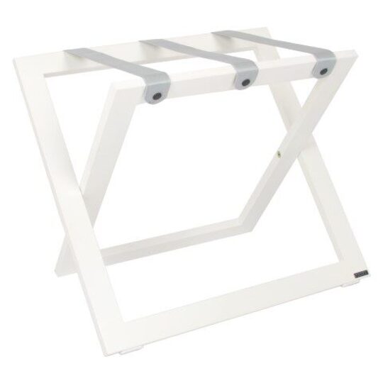 roootz compact luggagerack beechwood white with grey nylon straps