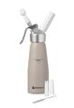 Hendi slagroomspuit 0,5 liter taupe voor horeca gebruik