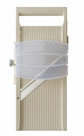 Breed snijoppervlak van de Hendi mandoline