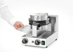 Hendi bubble wafelmaker met open bakplaten