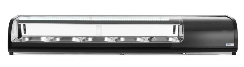 Professionele Hendi Arktic sushi vitrine 180cm voor horeca