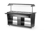 Hendi warm buffet display voor 4x GN 1/1 bakken