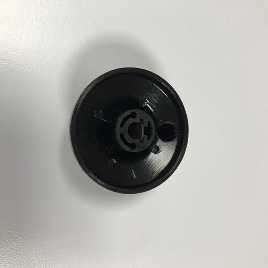 Detailweergave van de Hendi tosti-apparaat knop