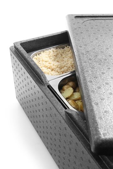 Zijaanzicht van de Hendi Thermobox Bakerynorm Kitchen Line