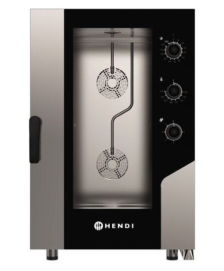 Hendi professionele hetelucht stoomoven 11x GN 1/1 voor horeca