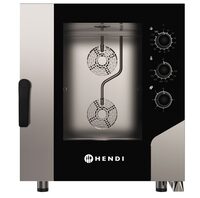 Hendi professionele hetelucht stoomoven 7x GN 1/1