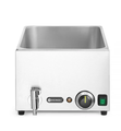 Detailweergave van de aftapkraan op de Hendi bain-marie 238912