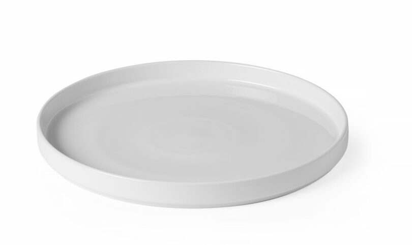 Hendi Oslo bord met hoge rand wit 28cm