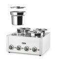 Bedieningspaneel van Hendi 4-pans bain-marie