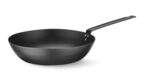 Professionele Hendi stalen wok 30cm voor horeca