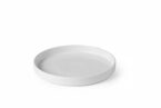 Hendi Oslo bord met hoge rand wit 20cm